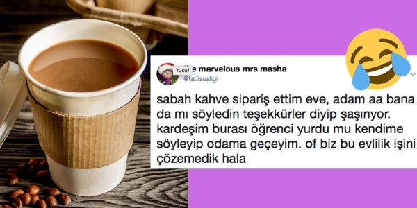 Bir Kahve İnsanları Nasıl Şok Eder? Twitter Ahalisinin Eve Sipariş