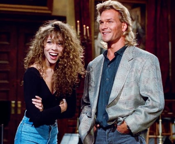 20. На фото Мэрайя Кэри предположительно 21 год (Она скрывает свой настоящий год рождения)