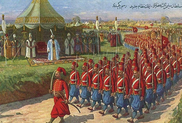 10. Какие турецкие войска создавались путем насильственного набора мальчиков из христианского населения Османской империи?