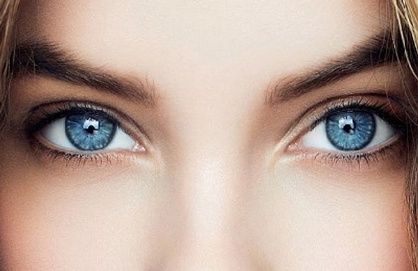 У вас голубые или синие глаза!