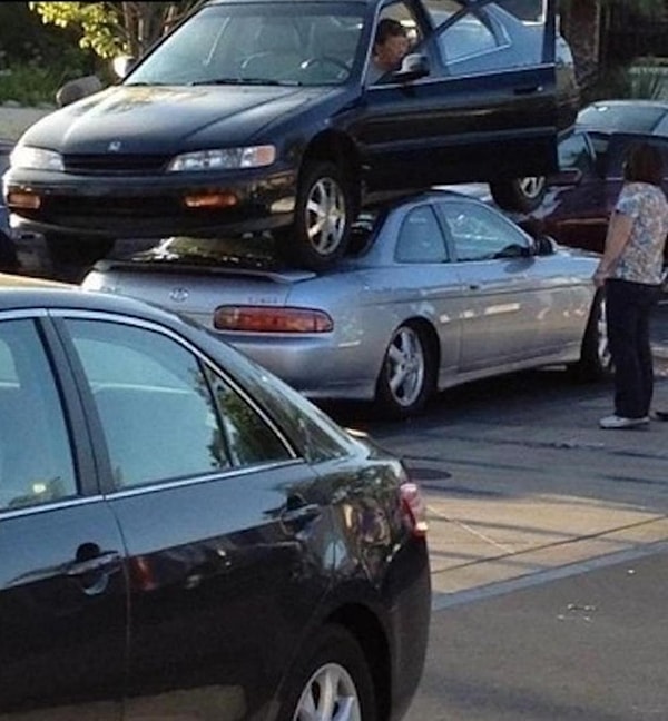 2. Новый уровень плохой парковки