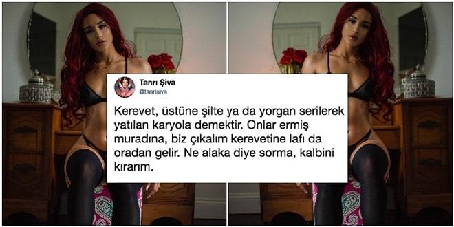 İç Çamaşırlı Fotoğrafıyla 'Bana Bilmediğim Bir Şey Söyle' Diyen Kadına Türkler Tarafından Verilmiş Aşırı İlginç Bilgiler