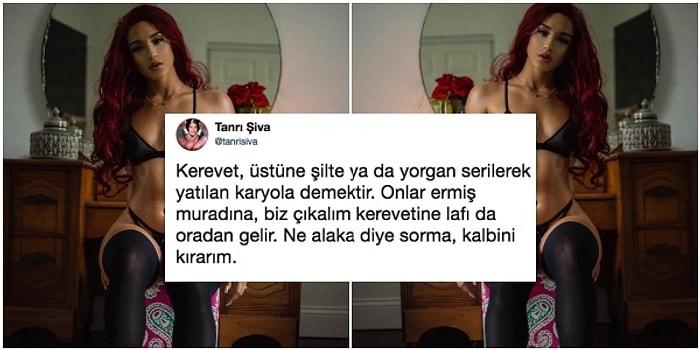 İç Çamaşırlı Fotoğrafıyla 'Bana Bilmediğim Bir Şey Söyle' Diyen Kadına Türkler Tarafından Verilmiş Aşırı İlginç Bilgiler