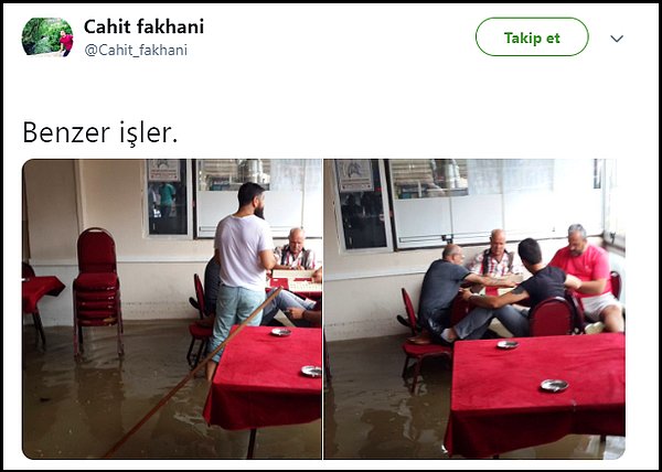 Fıkra gibi olay sosyal medyada da mizah konusu oldu: