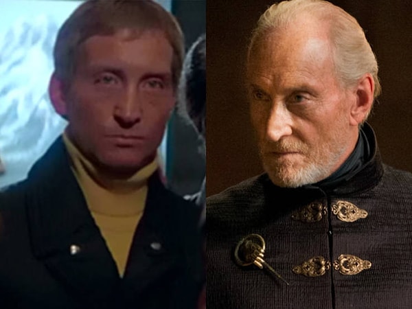 2. Чарльз Дэнс известен по роли Тайвина Ланнистера - безжалостного, эгоистичного и хитрого "льва". А первая роль актера была в фильме про Джеймса Бонда "Только для твоих глаз". Там он тоже сыграл злодея.