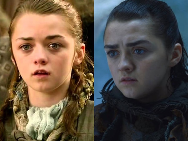 27. Мейси Уильямс было всего 12, когда она получила свою первую роль и стала известна как Арья Старк