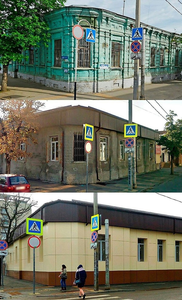 1. Реставрация в Краснодаре. Это не реставрация, а вандализм какой-то