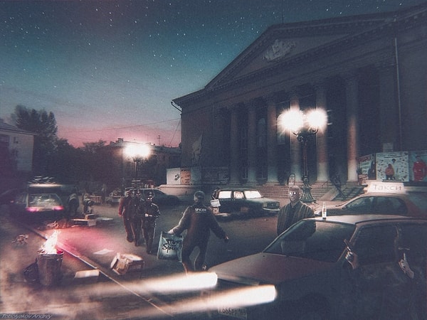 А выглядят ли они так ночью?