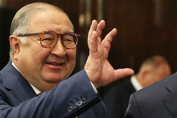 5. Пятая строчка у Алишера Усманова (1,12 млрд долларов).