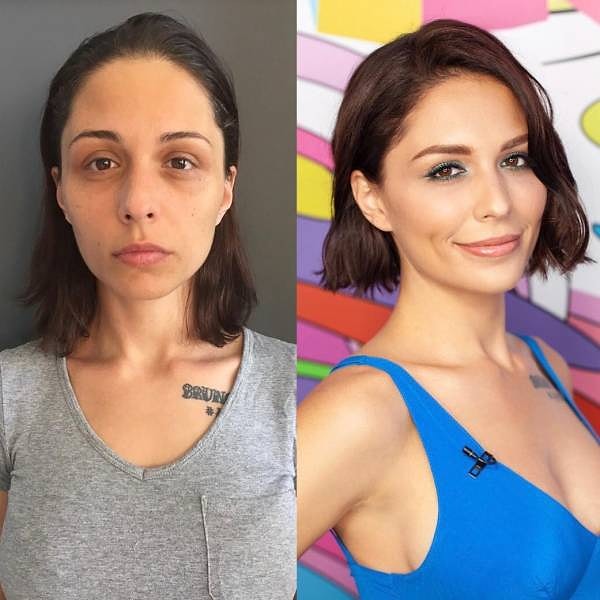 20. Здесь потребовалась только капелька профессионального макияжа