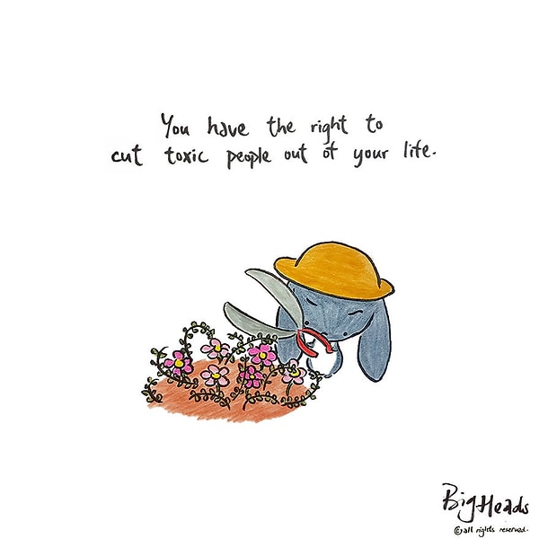 19. У тебя есть право вычеркивать токсичных людей из своей жизни