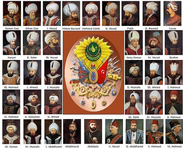 2. Osmanlı padişahları
