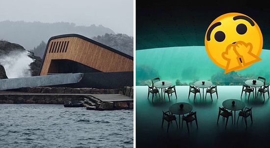 В Норвегии открыт первый в Европе подводный ресторан, где вы можете почувствовать себя как в Атлантиде: 10+ фото