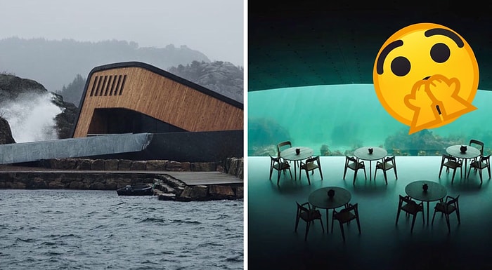 В Норвегии открыт первый в Европе подводный ресторан, где вы можете почувствовать себя как в Атлантиде: 10+ фото