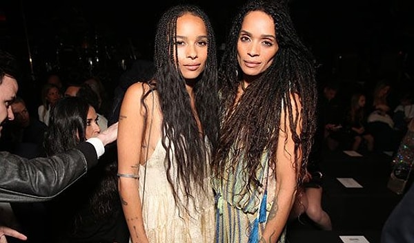 14. Лиза Боне и Зои Кравиц