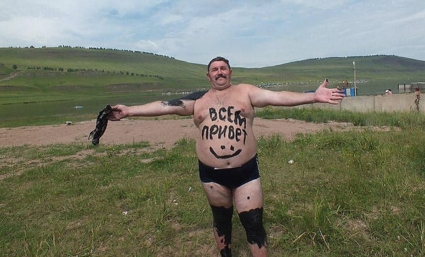 7. Известна также во всем мире и силушка русских богатырей!