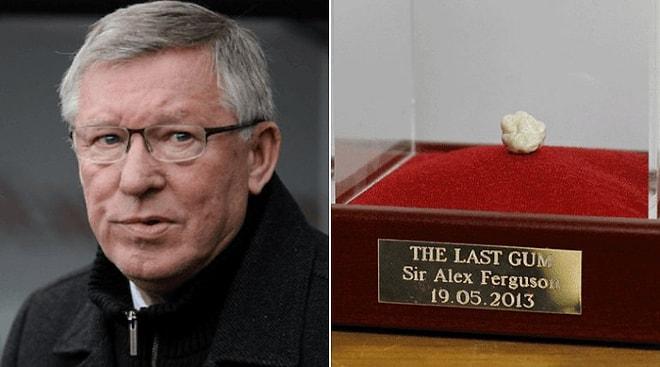 Sir Alex Ferguson’un Son Maçında Çiğnediği Sakız 2 Milyon 834 Bin TL'ye Alıcı Buldu
