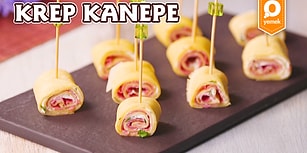 Atıştırmalıkların En Şık Ve Lokmalık Olanı: Krep Kanepe Nasıl Yapılır?