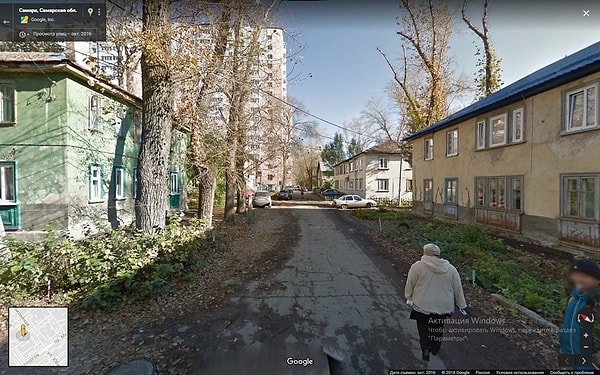 6. Панорама самой обычной улочки