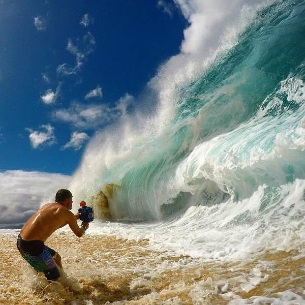 19. Узрите мощь волны...и не забудьте ее запечатлеть!