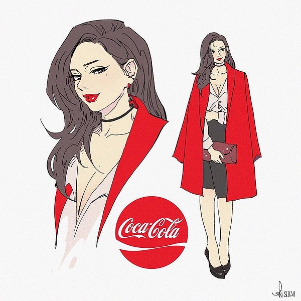 7. Элегантная Coca-Cola