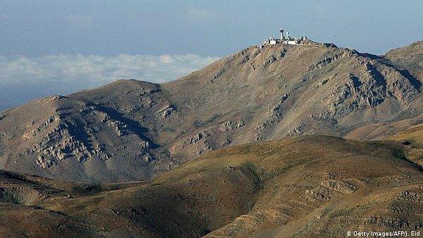 Suriye toprağı olan Golan Tepeleri, 1967'den beri İsrail işgali altında bulunuyor.