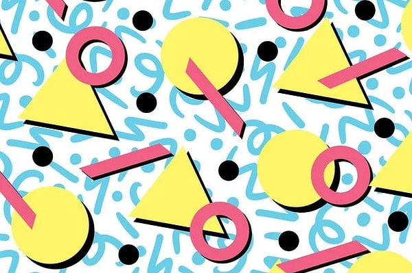 7. А какого цвета кольца?