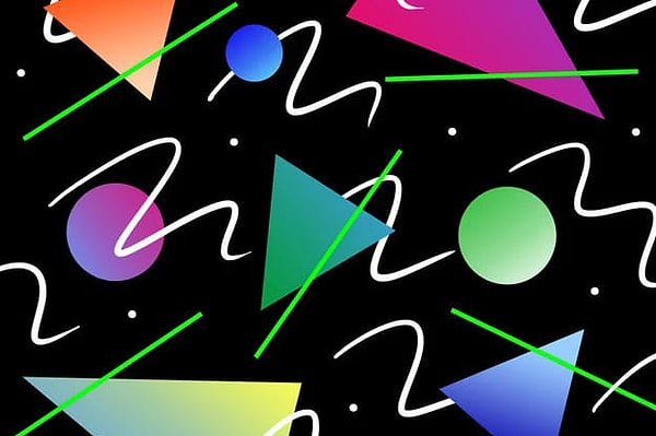 9. И последний вопрос: какого цвета зелёные линии?