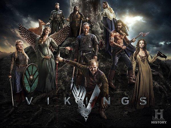 10. Savaş Tanrısı Odin'in oğlu Ragnar'ın koca bir İskandinavya hikayesi: Vikings