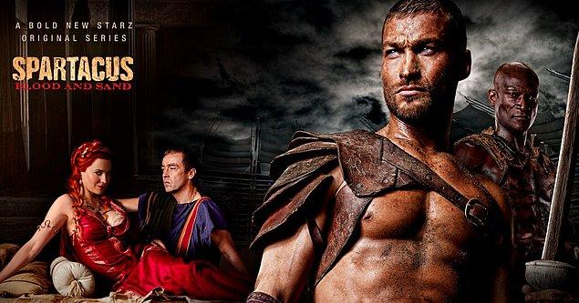 11. Bütün çarpıklıklar karşısında ağzınızın açık kalacağı bir yerde delikanlı bir gladyatör: Spartacus