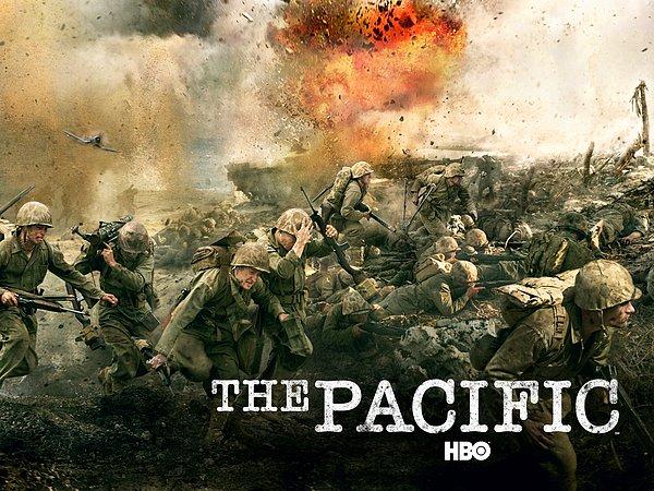 16. Amerikan deniz piyadesinin Japon İmparatorluk Deniz Kuvvetleri birliklerine karşı Pasifik Cephesi'nde verdiği mücadele: The Pacific