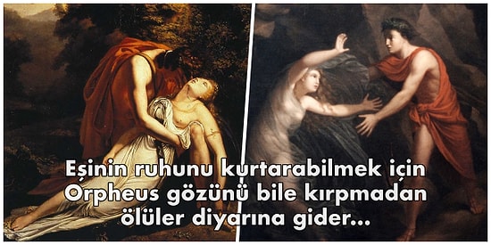 Eurydike'ye Olan Aşkı Yüzünden Tanrılara Meydan Okuyup Ölüme Bile Kafa Tutan Bahtsız Aşık Orpheus