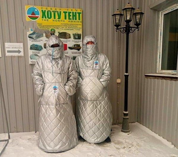 5. Soğuk havalar için Rusya'da üretilen kıyafetler: