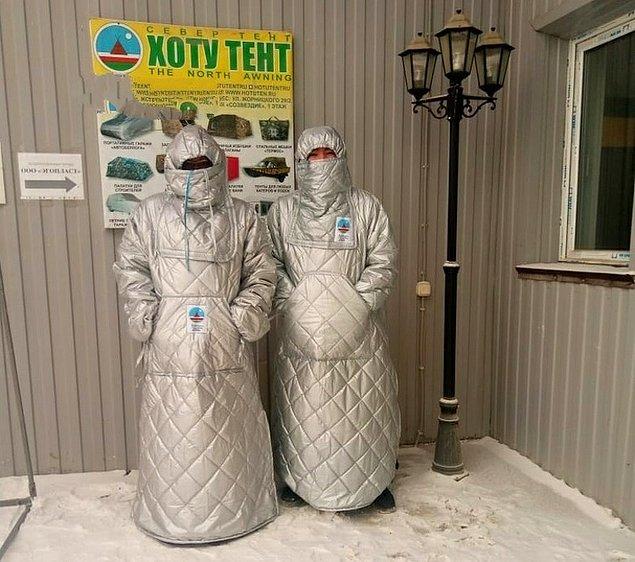 5. Soğuk havalar için Rusya'da üretilen kıyafetler: