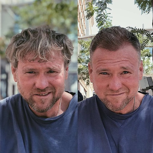 5. Согласитесь, не всегда человеку на улице нужны деньги. Зачастую доброта и внимание куда важнее