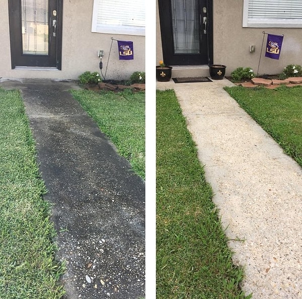 6. "Помыл дорожку на выходных"