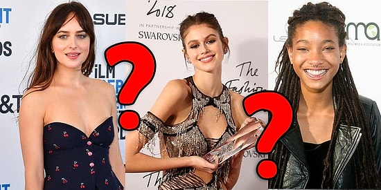 Тест: Сможете сопоставить этих звездных красавиц с их популярными родителями?