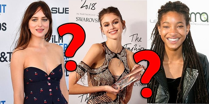 Тест: Сможете сопоставить этих звездных красавиц с их популярными родителями?