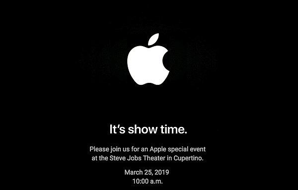 "It's show time" sloganı ile duyurulan etkinlikte yeni Apple servisleri ve ürünleri tanıtıldı.