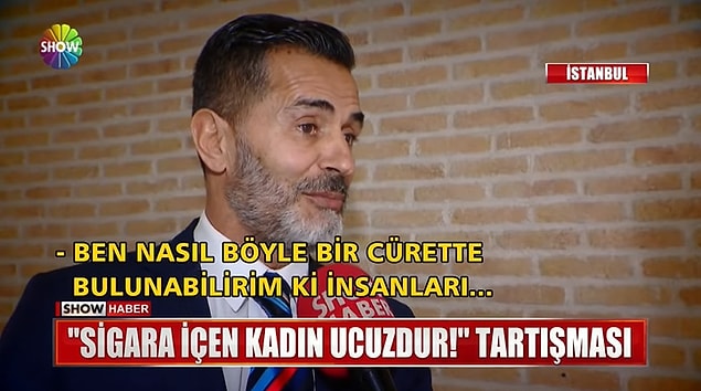 Show Tv ekibi o sözleri söylediği iddia edilen Yaşar Alptekin'e ulaştı.