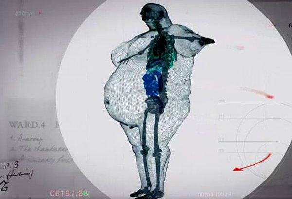 Bu fotoğraf aslında Briton Keith Martin adındaki adamın vücudunun bilgisayar animasyonu.