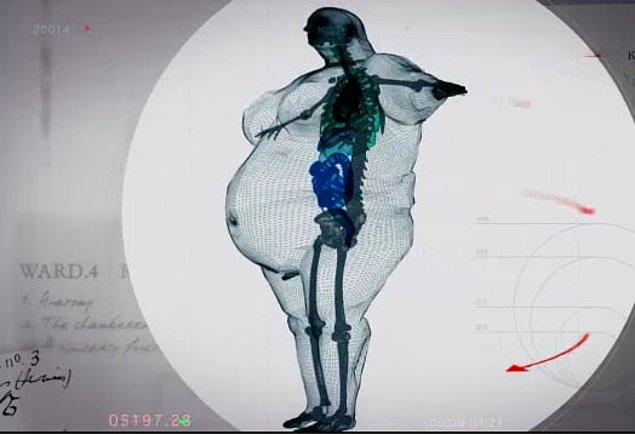 Bu fotoğraf aslında Briton Keith Martin adındaki adamın vücudunun bilgisayar animasyonu.