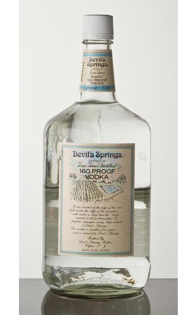 10. Devil Springs Vodka – 80%