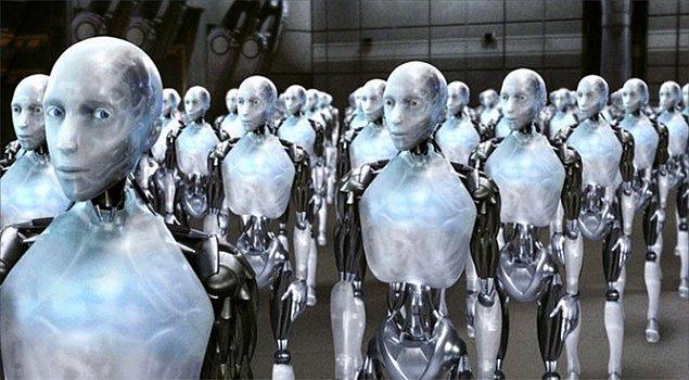 5. Dünya öyle bir noktaya geldi ki robotların hakimiyeti insanoğlunun varlığını, egemenliğini tehdit etmeye başladı. Böyle bir ortamda rolün nasıl olurdu?