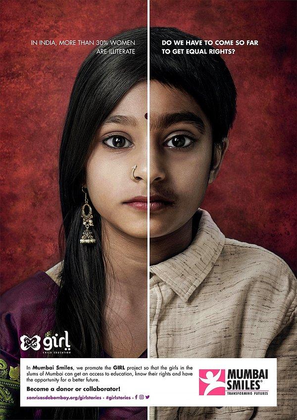 4. "Hindistan'da kadınların %30'undan fazlası okuma yazma bilmiyor. Eşit haklara sahip olmamız için bu kadar ileri gitmeye gerek var mı?"