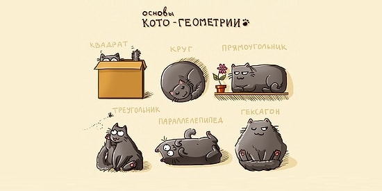 Вы точно не учились в школе, если не сможете назвать все 12 геометрических фигур :)