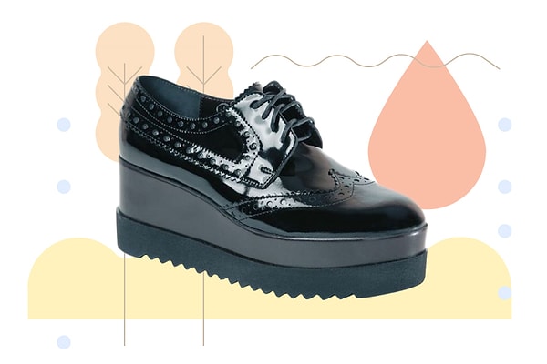 3. Ботинки на огромной платформе