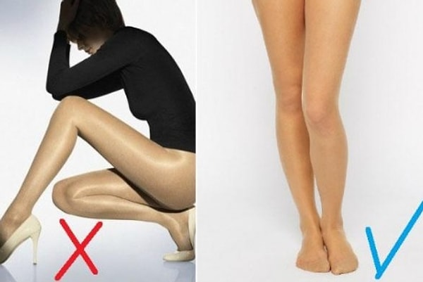 11. Блестящие колготки