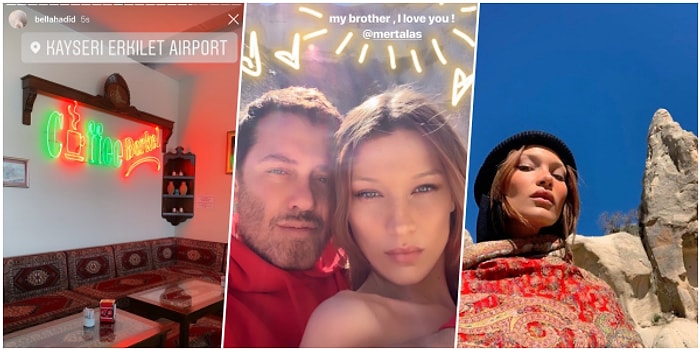 Ünlü Model Ülkemize Övgüler Yağdırdı! Bella Hadid, Mert Alaş ile Kapadokya'da Çekim Yaptı Ortalık Yıkıldı