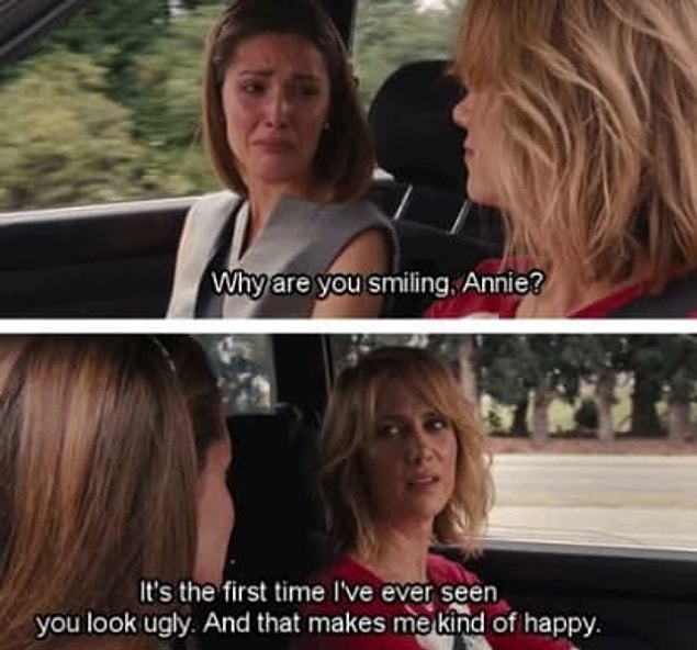 1. Annie from Bridesmaids